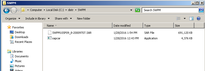 Sar File How to Unpack a SAR File